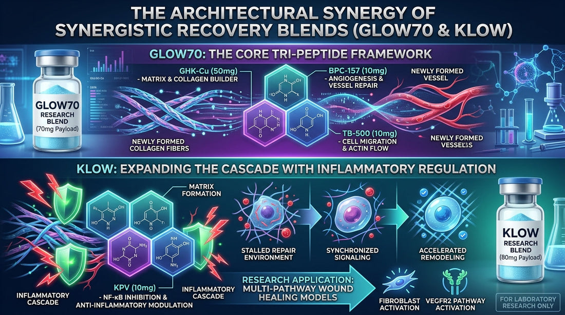 The Architectural Synergy of Synergistic Recovery Blends (Glow70 & Klow)