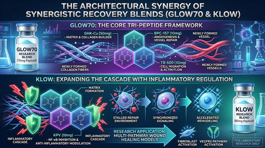 The Architectural Synergy of Synergistic Recovery Blends (Glow70 & Klow)